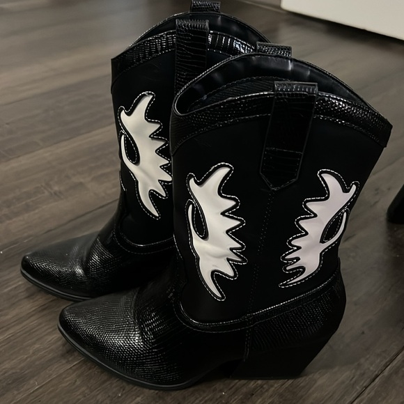 GIGA Western High Ankle Boots size 7 - Picture 4 of 7